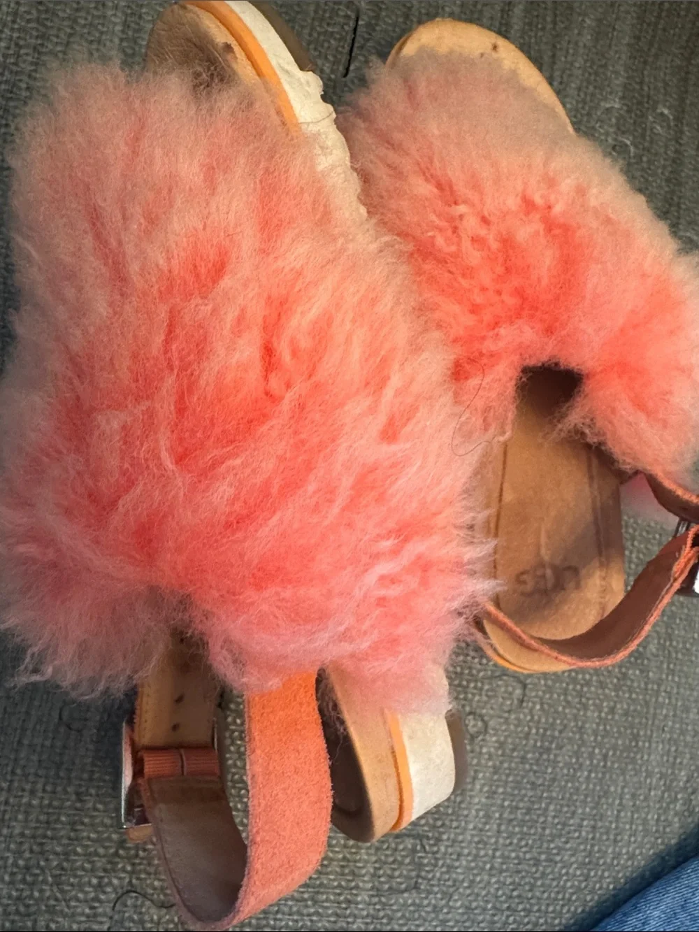 UGG plush faux